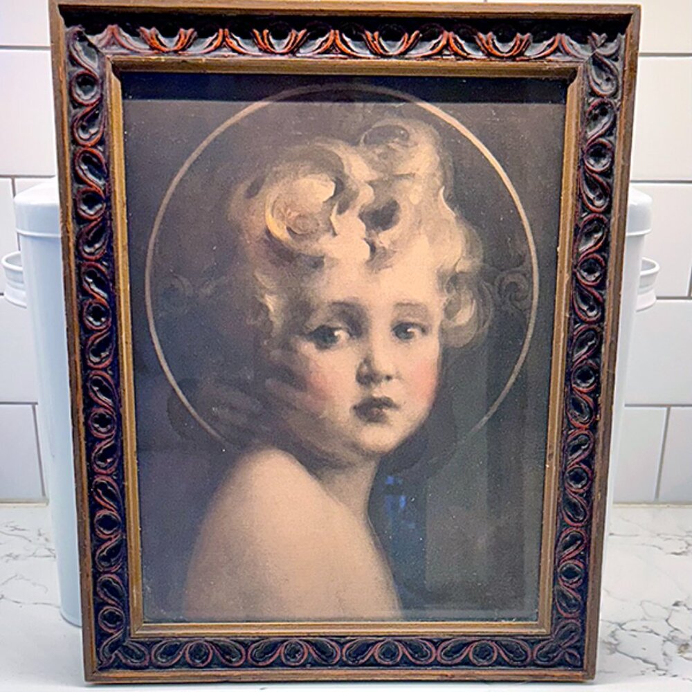 Light of the World by C.Bosseron Chambers Print vintage